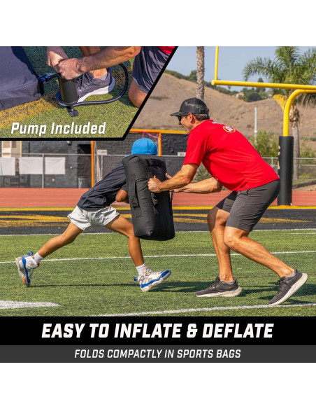 Almohadilla Inflable de Bloqueo GoSports 58.4x38.1 cm Entrenamiento