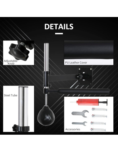 Bolsa de Velocidad Soozier Ajustable para Boxeo y MMA