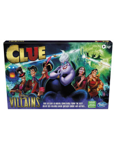 Juego de Mesa Clue Villanos de Disney Hasbro 2-6 Jugadores