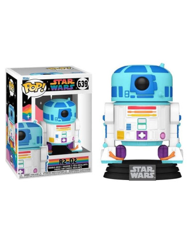 Funko Pop R2-D2 Star Wars Orgullo 2023 + Protector ToyBop
