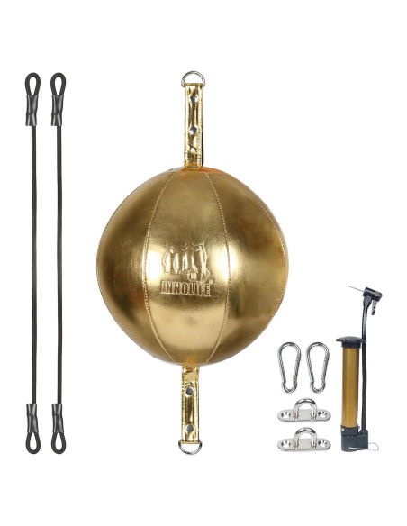 Kit de Boxeo Doble Extremo InnoLife con Cuerdas Elásticas