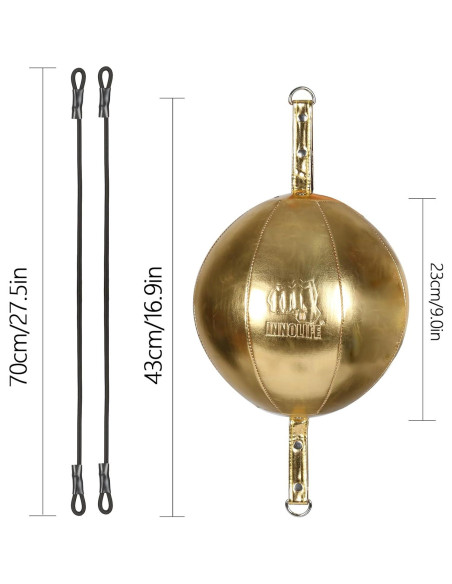 Kit de Boxeo Doble Extremo InnoLife con Cuerdas Elásticas