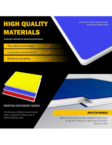 4 Tableros Requebrajables Zamfoot para Artes Marciales Niños