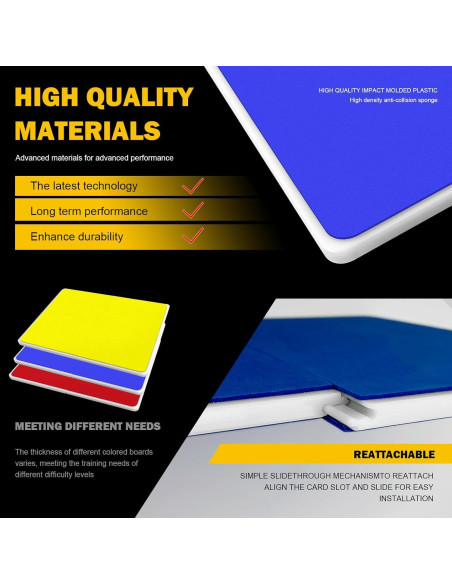 4 Tableros Requebrajables Zamfoot para Artes Marciales Niños