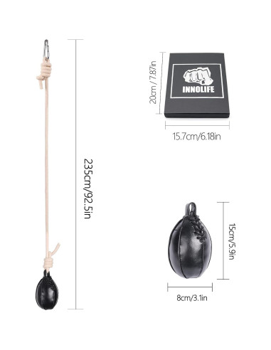 Bolsa de Esquiva de Boxeo INNOLIFE - Entrenamiento MMA y Kickboxing