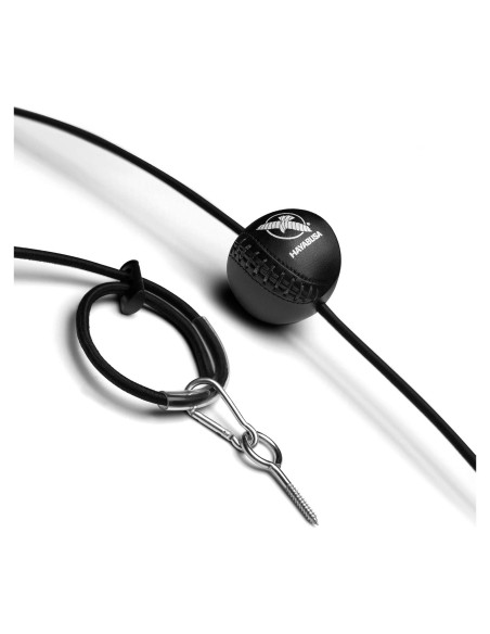 Bolsa de Fin Doble Mini Hayabusa - Negro, Ajustable, Boxeo