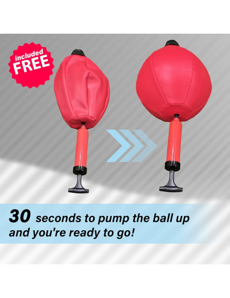 Saco de Boxeo Independiente Iron Fit con Guantes y Bomba 121-147 cm