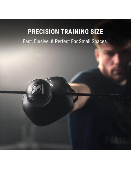 Bolsa de Fin Doble Mini Hayabusa - Negro, Ajustable, Boxeo