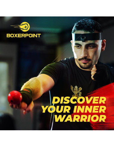Bola de Reflexión para Boxeo Boxerpoint - Kit Completo Niños