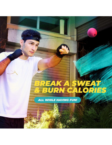 Bola de Reflexión para Boxeo Boxerpoint - Kit Completo Niños