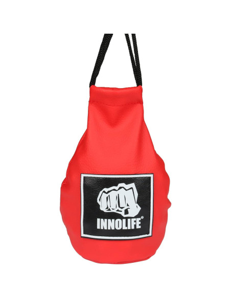 Bolsa de Esquiva de Boxeo INNOLIFE de Piel PU Roja 1.13 kg