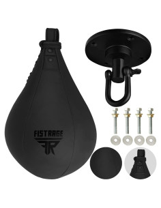 Bolsa de Velocidad FISTRAGE de Cuero para Boxeo y MMA