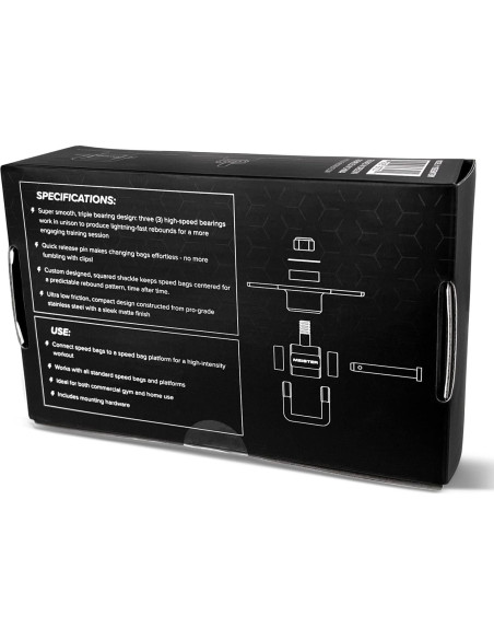 Soporte para Bolsa de Velocidad Meister Thunderbolt Acero Inoxidable