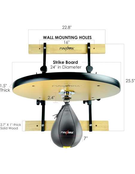 Kit de Plataforma para Bolsa de Velocidad MaxxMMA - Ajustable y Resistente
