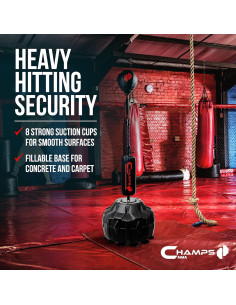 Bolsa de Boxeo Cobra Champs MMA Ajustable con Rebote Rápido 2