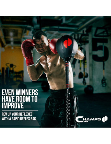 Bolsa de Boxeo Cobra Champs MMA Ajustable con Rebote Rápido