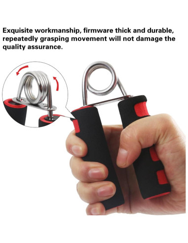 Fortalecedor de Agarre de Mano Showay - Paquete de 2, Espuma Suave