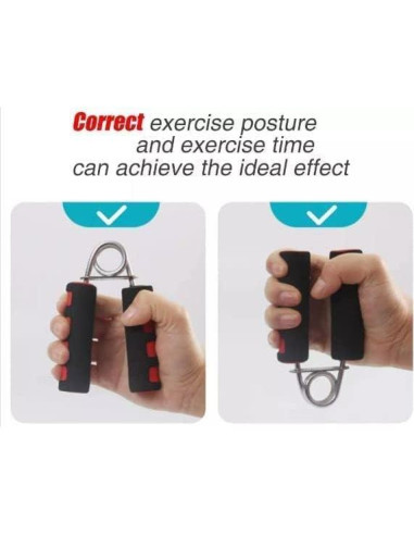 Fortalecedor de Agarre de Mano Showay - Paquete de 2, Espuma Suave