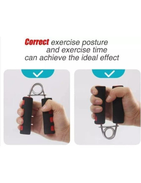 Fortalecedor de Agarre de Mano Showay - Paquete de 2, Espuma Suave