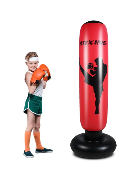Saco de Boxeo Inflable SUNSHINE-MALL 170cm para Niños