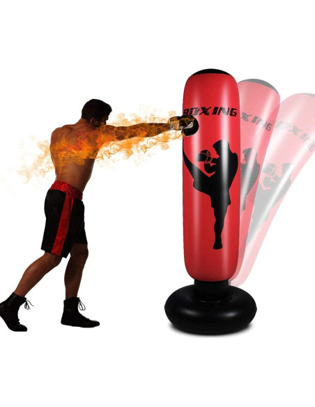 Saco de Boxeo Inflable SUNSHINE-MALL 170cm para Niños