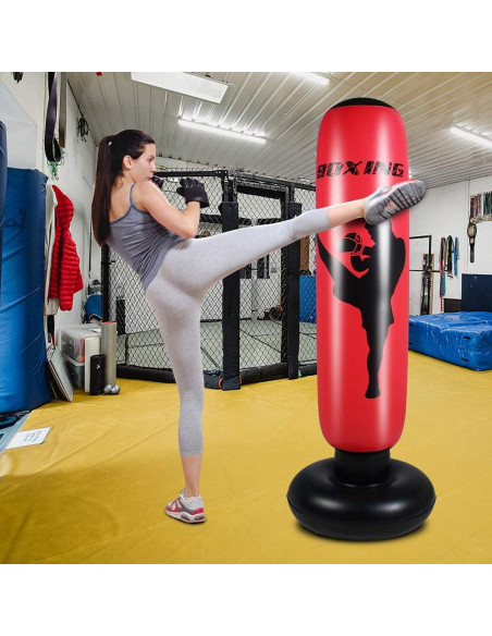 Saco de Boxeo Inflable SUNSHINE-MALL 170cm para Niños