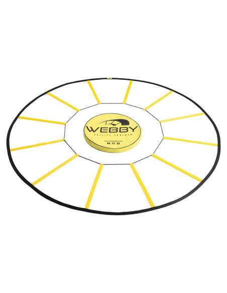 Escalera de Agilidad Circular Webby - Entrenador de Velocidad 1.83m