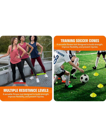 Kit de Entrenamiento de Agilidad 1PERFORMANCE ATE01 - Escalera, Vallas y Conos