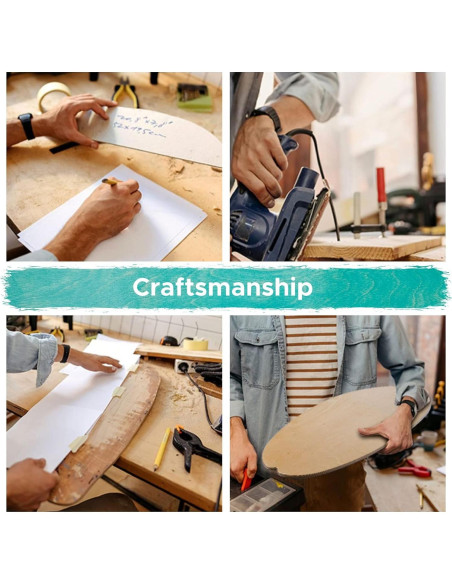 Tabla de Equilibrio XCMAN Verde Cohete con Rodillo Madera Tabla de Equilibrio XCMAN Verde Cohete con Rodillo Madera