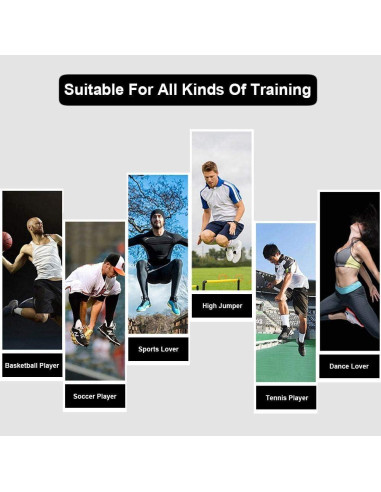 Juego de bandas de resistencia YNXing 250 lb para boxeo y fitness