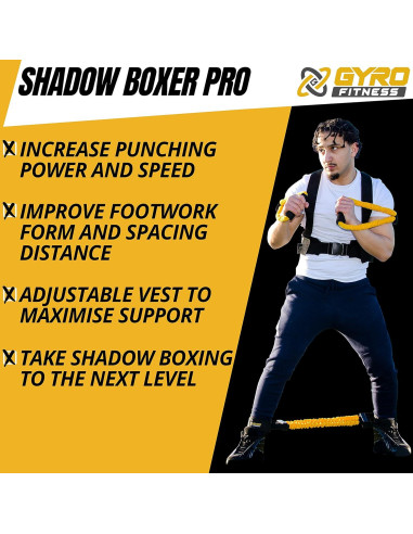 Conjunto de bandas de resistencia Gyro Fitness para boxeo