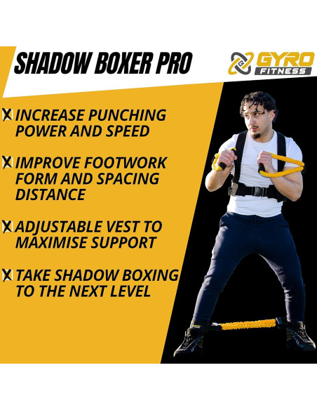 Conjunto de bandas de resistencia Gyro Fitness para boxeo