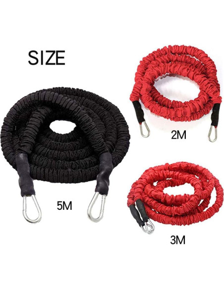 Entrenador de Resistencia YNXing 2.99 m Ajustable para Fuerza