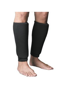 Protectores de Espinillas ProForce II Negro Pequeño Multi-deporte