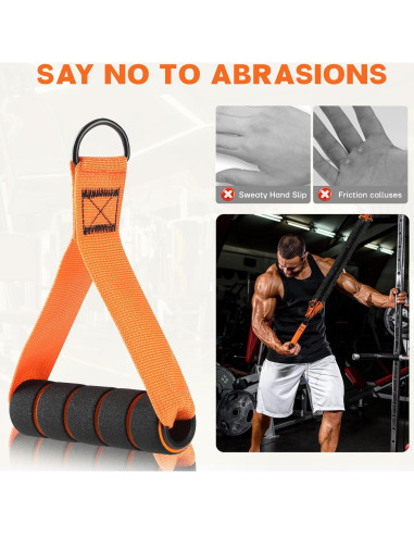 Bandas de Asistencia para Pull Up KOTTVR - Alta Resistencia Naranja