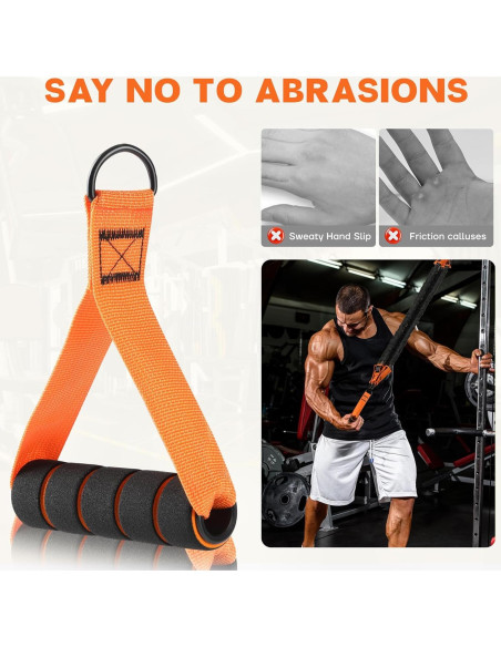 Bandas de Asistencia para Pull Up KOTTVR - Alta Resistencia Naranja