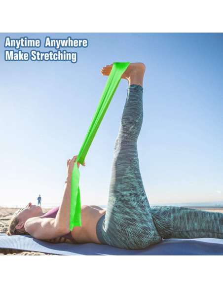 Paquete de 3 Bandas de Resistencia HAIBEI 150 cm Antideslizantes