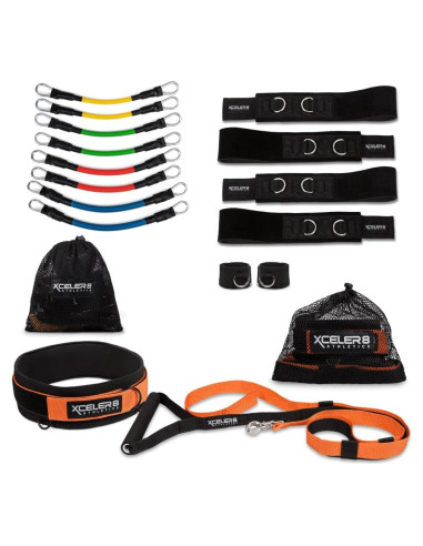 Conjunto de Entrenamiento XCELER8: Bandas y Arnés de Velocidad