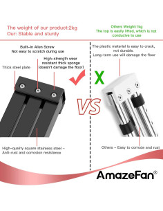 Estirador de Piernas AmazeFan Ajustable para Ballet y Yoga 2