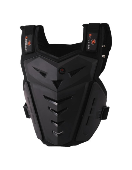 Protector de Pecho RIDBIKER para Motocicleta Ajustable Negro