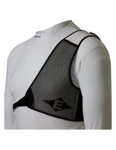 Guardia de Pecho Easton Diamond RH Mediano Blanco/Negro