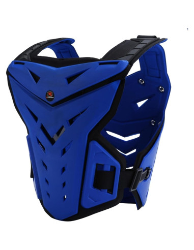 Protector de Pecho RIDBIKER para Motocicleta Ajustable Negro