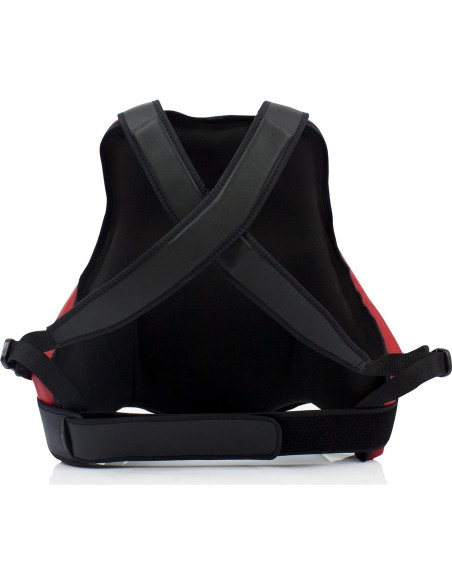 Chaleco Protector Fairtex TV2 para Muay Thai y MMA - Negro/Rojo