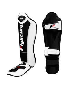 Guantes de Espinilla y Empeine de Gel Title Boxing S2, Blanco/Negro