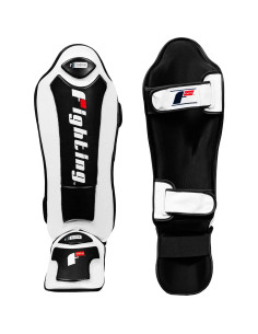 Guantes de Espinilla y Empeine de Gel Title Boxing S2, Blanco/Negro 2