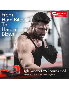 Protector Bucal Champs MMA con Estuche - Boxeo y Artes Marciales 2