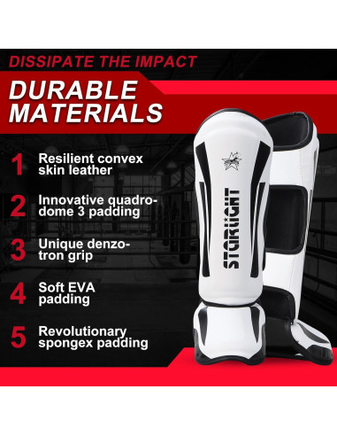 Protectores de Espinillas Valchiria XL Kickboxing Muay Thai