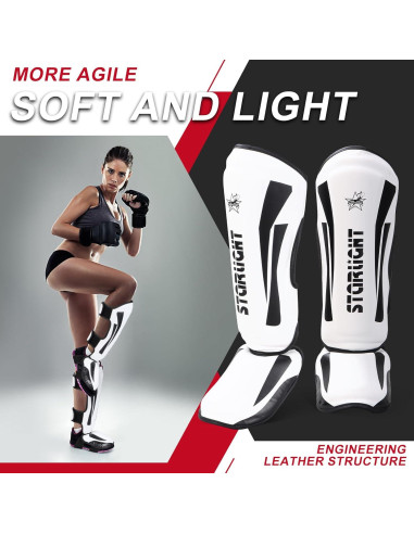 Protectores de Espinillas Valchiria XL Kickboxing Muay Thai