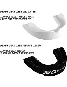 Protector Bucal Beast Gear - Ajuste Perfecto para Boxeo y MMA 2