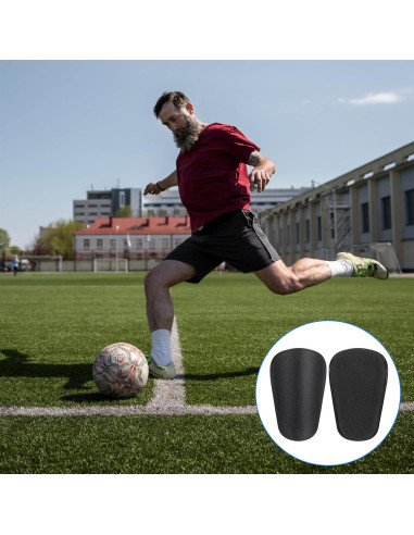 Espinilleras Mini InnoHHustle para Fútbol Adultos 2 Pares